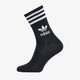 Női zoknik ADIDAS 3 PACK SOLID MID CREW SOCKS  gd3576 szín: fekete