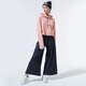 Női pulóver ADIDAS PULÓVER KAPUCNIS R.Y.V. CROPPED HOODIE gd3088 szín: rózsaszín