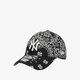 Férfi baseball sapka NEW ERA SAPKA PAISLEY PRINT 940 BLK NEW YORK YANKEES BLKWHI 60222542 szín: fekete