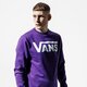 Férfi pulóver VANS PULÓVER MN VANS CLASSIC CREW II HELIOTROPE/WHITE vn0a456aymm1 szín: lila