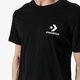 Férfi póló CONVERSE PÓLÓ SS LEFT CHEST STAR CHEVRON TEE 10007886-a01 szín: fekete