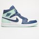 Férfi sportcipők AIR JORDAN 1 MID  554724-413 szín: kék