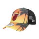 Férfi baseball sapka NEW ERA SAPKA SUMMER CITY TRUCKER HEAT MIAMI HEAT BLK 60137589 szín: multicolor