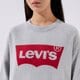 Női pulóver LEVI'S PULÓVER GRAPHIC STANDARD CREW 18686-0012 szín: szürke