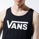 Férfi póló VANS TANK VANS CLASSIC TANK vn000y8vy281 szín: fekete