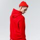 Férfi pulóver ADIDAS PULÓVER KAPUCNIS ESSENTIAL HOODY gn3389 szín: piros