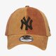 Férfi baseball sapka NEW ERA SAPKA CORD 940 TAN NEW YORK YANKEES TAN 60222483 szín: barna