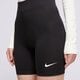 Női rövidnadrágok NIKE RÖVIDNADRÁG W NSW NK CLSC HR 8IN SHORT ESSENTIALS dv7797-010 szín: fekete