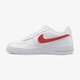 Gyerek sportcipők NIKE AIR FORCE 1-3 (GS) av6252-101 szín: fehér