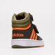 Gyerek téli cipők ADIDAS HOOPS MID 3.0 FUR AC I  gw4480 szín: khaki