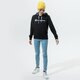 Női pulóver CHAMPION PULÓVER KAPUCNIS HOODED SWEATSHIRT 112580kk001 szín: fekete