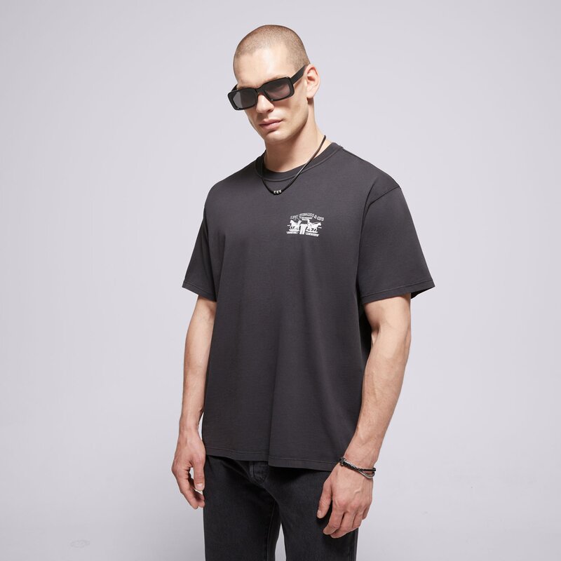 LEVI'S PÓLÓ VINTAGE FIT GRAPHIC TEE BLACKS