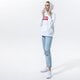 Női pulóver LEVI'S PULÓVER KAPUCNIS GRAPHIC SPORT HOODIE 35946-0010 szín: fehér