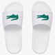 Női papucsok és szandálok LACOSTE CROCO SLIDE 119 3 CFA 737cfa0005082 szín: fehér
