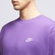 Férfi pulóver NIKE PULÓVER SPORTSWEAR CLUB FLEECE  bv2662-599 szín: lila