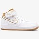 Férfi sportcipők NIKE AIR FORCE 1 MID '07 LTHR aq8650-101 