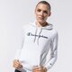 Női pulóver CHAMPION PULÓVER KAPUCNIS HOODED SWEATSHIRT 113207ww001 szín: fehér
