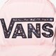 Női hátizsák VANS HÁTIZSÁK REALM FLYING V BACKPACK vn0a3ui8zjy1 szín: rózsaszín