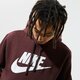 Férfi pulóver NIKE PULÓVER KAPUCNIS SPORTSWEAR CLUB FLEECE bv2973-263 szín: bordó