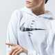 Női pulóver NIKE PULÓVER KAPUCNIS W NSW SWSH HOODIE FLC BB cu5676-101 szín: fehér