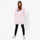 Női pulóver NIKE PULÓVER W NSW SWSH MELEGÍTŐS FT SPORTSWEAR av8290-663 szín: rózsaszín
