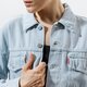 Női átmeneti kabát LEVI'S KABÁT OVERSIZED UTILITY TRUCKR 39329-0006 szín: kék