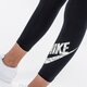 Gyerek nadrágok NIKE LEGGINGS SPORTSWEAR GIRL dc9761-010 szín: fekete