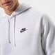 Férfi pulóver NIKE PULÓVER KAPUCNIS SPORTSWEAR CLUB FLEECE bv2654-100 szín: fehér