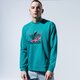 Férfi pulóver ADIDAS PULÓVER SWEATSHIRT fm3702 szín: zöld