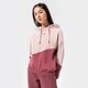 Női pulóver VANS PULÓVER KAPUCNIS BLOCKED OFF HOODIE vn0a5lkkyrr1 szín: rózsaszín