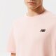 Női póló NEW BALANCE PÓLÓ NB ESSENTIALS UNI-SSENTIALS TEE ut21503pie szín: rózsaszín