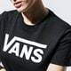 Női póló VANS PÓLÓ FLYING V CREW TEE vn0a3up4blk1 szín: fekete