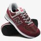 Férfi sportcipők NEW BALANCE ML574EGB ml574egb szín: bordó