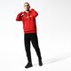Férfi pulóver CONFRONT PULÓVER KAPUCNIS CITY RED HOODY  cf39blm36002 szín: piros