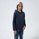 Gyerek pulóver NIKE PULÓVER KAPUCNIS B NSW ZIGZAG FLC BOY do2669-437 szín: sötétkék