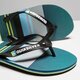 Férfi papucsok és szandálok QUIKSILVER MOLOKAI EVERYDA aqyl100234xkgs szín: zöld