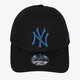 Férfi baseball sapka NEW ERA SAPKA 9FORTY NYY BLK/BLUE NEW YORK YANKEES BLKDTL 12490478 szín: fekete