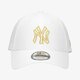 Gyerek baseball sapka NEW ERA SAPKA NE METALLIC LOGO 9FORTY NEYYAN WHI 60112673 szín: fehér