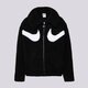 Női télikabát NIKE KABÁT TÉLI W NSW SWSH SHRPA GX FZ JKT dd5620-010 szín: fekete