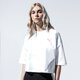 Női póló PUMA PÓLÓ EVIDE FORM STRIPE CROP TEE 59629802 szín: fehér