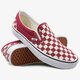 Férfi sportcipők VANS UA CLASSIC SLIP-ON vn0a38f7vlw1 szín: bordó