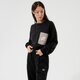 Női pulóver NIKE PULÓVER W NSW FLC CREW HTG dd5669-010 szín: fekete