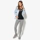 Női nadrágok NIKE LEGGINGS W NSW LGGNG LEGASEE HW 933346-091 szín: szürke
