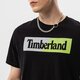 Férfi póló TIMBERLAND PÓLÓ SS KENNEBEC RIVER PUFFED LINEAR JERSEY CREW tb0a2cb7br71 szín: fekete