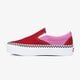 Női tornacipők VANS UA CLASSIC SLIP-ON PLATFORM vn0a3jezwvx1 szín: piros