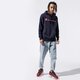 Férfi pulóver CHAMPION PULÓVER KAPUCNIS LOGO HOODY 215496bs501 szín: sötétkék