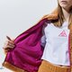 Női pulóver NIKE PULÓVER CIPZÁRAS W NSW SWSH JKT SHERPA cu6639-201 szín: bézs