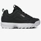 Férfi sportcipők FILA DISRUPTOR LOW 101026225y szín: fekete