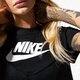 Női póló NIKE PÓLÓ SS W NSW HRTG TOP SS MESH bv4831-010 szín: fekete
