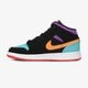 Gyerek sportcipők AIR JORDAN 1 MID GS  554725-083 szín: fekete